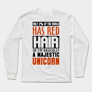 Red Hair Best T-shirt Long Sleeve T-Shirt